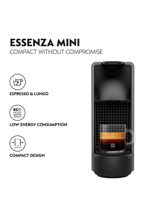 Nespresso Essenza Mini C30 Espresso Capsule Coffee Machine, 19 Bar Pressure, 0.6 L 1310 W XN110B / C30-EU-GR-NE2 Grey - Image 2