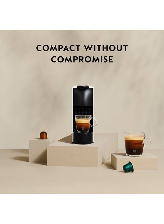 Nespresso - Nespresso Original Essenza Black, Coffee Machine With Aerocino Milk Frother 0.6 L 220 W C30-ME-BK-NE2+3694BK Black - Image 1