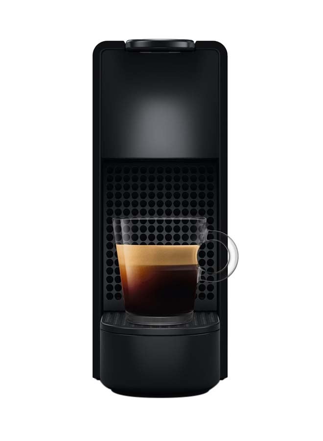 Nespresso - Nespresso Original Essenza Black, Coffee Machine With Aerocino Milk Frother 0.6 L 220 W C30-ME-BK-NE2+3694BK Black - Image 1