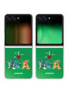 Galaxy Flip 5 Suit Case KSA Special Edition Transparent