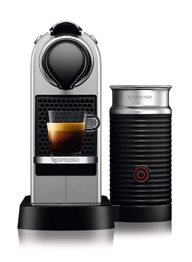 نسبرسو - سيتيز آند ملك ماكينة تحضير القهوة 1 L 1710 W C123SI2 فضي - Image 1