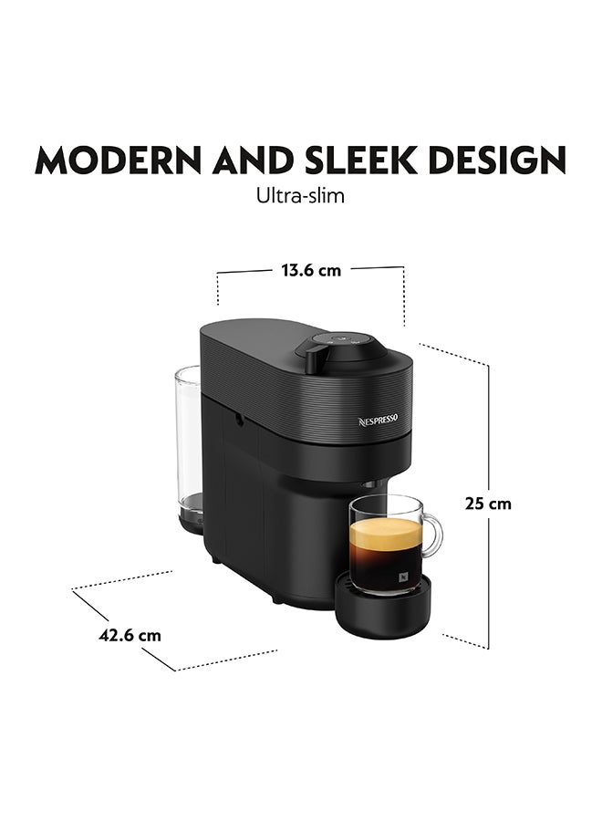 نسبرسو - نسبريسو فيرتو بوب أسود, ماكينة تحضير القهوة 0.56 L 1500 W GDV2-GB-BK-NE أسود - Image 1