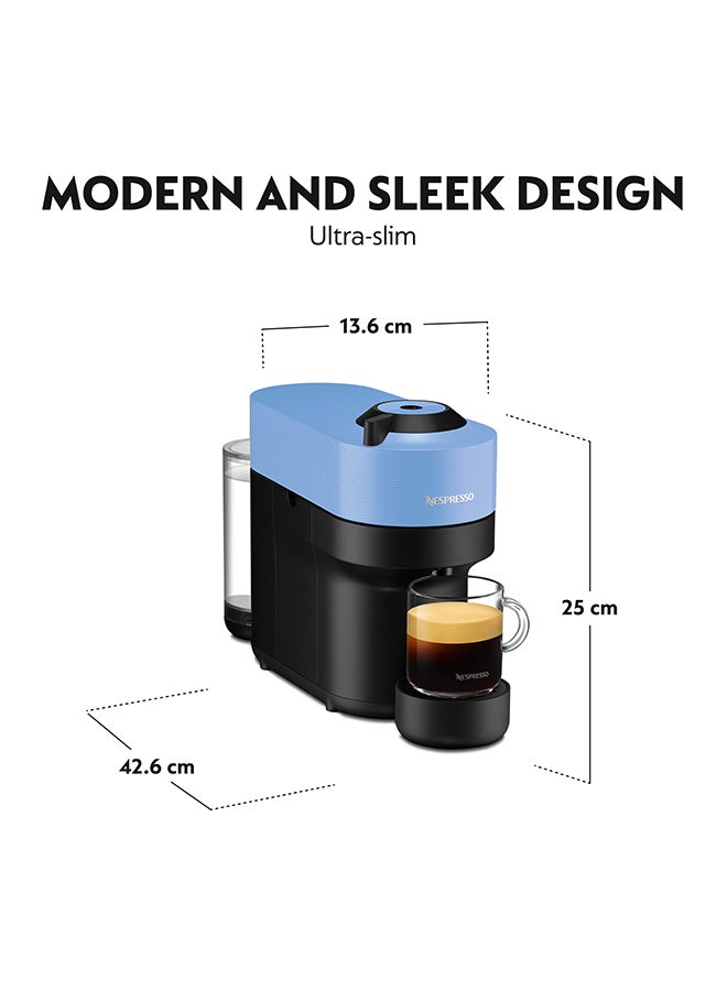 نسبرسو نسبريسو فيرتو بوب أزرق, ماكينة تحضير القهوة 750 ml 1500 W GDV2-GB-BL-NE أزرق  - Image 4