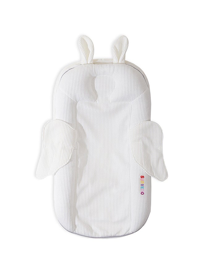 Sunveno Portable Baby Anti-spill Milk U Shape Pillow With Slope Pad And Hip Pillow - White  - Image 1