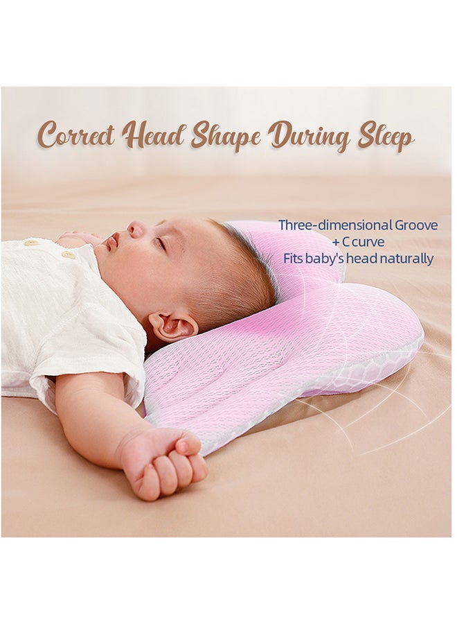 Sunveno Infant Head Shaper Wings Pillow - Pink  - Image 4