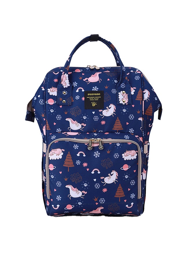 صنفينو حقيبة حفاضات مع منفذ شحن USB وسجادة تغيير - سماء زرقاء حالمة - Image 3