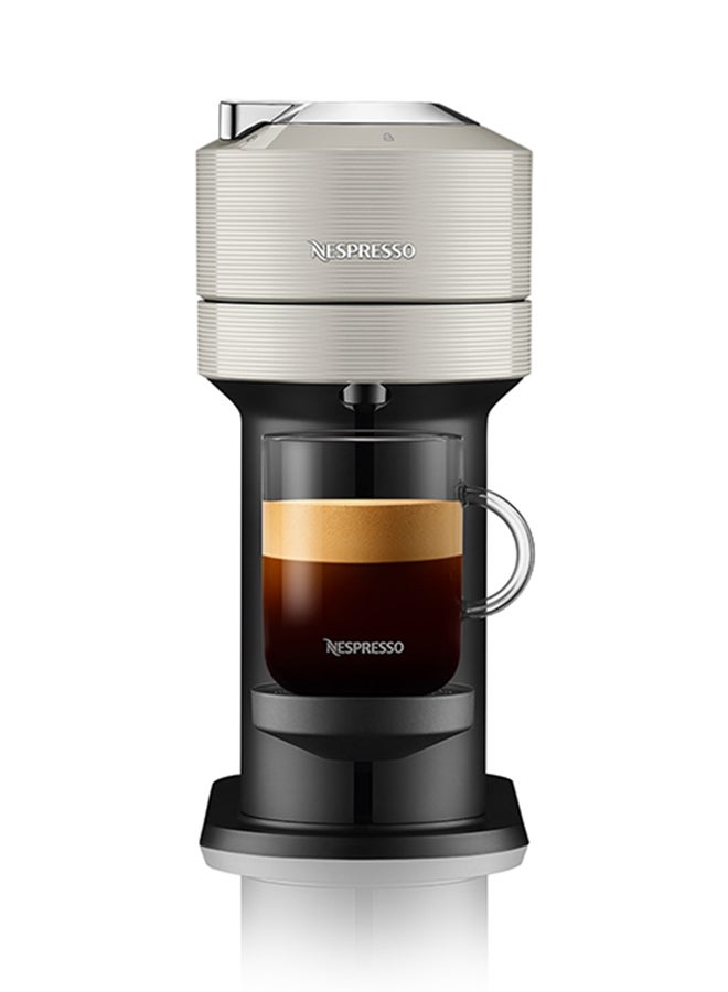 Nespresso - Vertuo Next Coffee Machine With Aerocino 3 Milk Frother 1.1 L 220 W GCV1-GB-SI-NE+3694BK Silver - Image 1