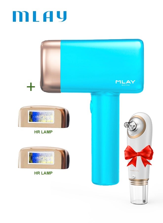 MLAY Newest T14 Laser Painless Fast Hair Removal 3℃ Cold Compress Equipped With 3 HR Lenses - Image 1
