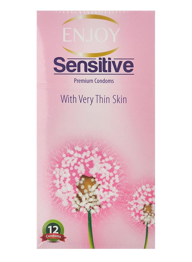 إنجوي استمتع بـ 12 واقي ذكري حساس - Image 1