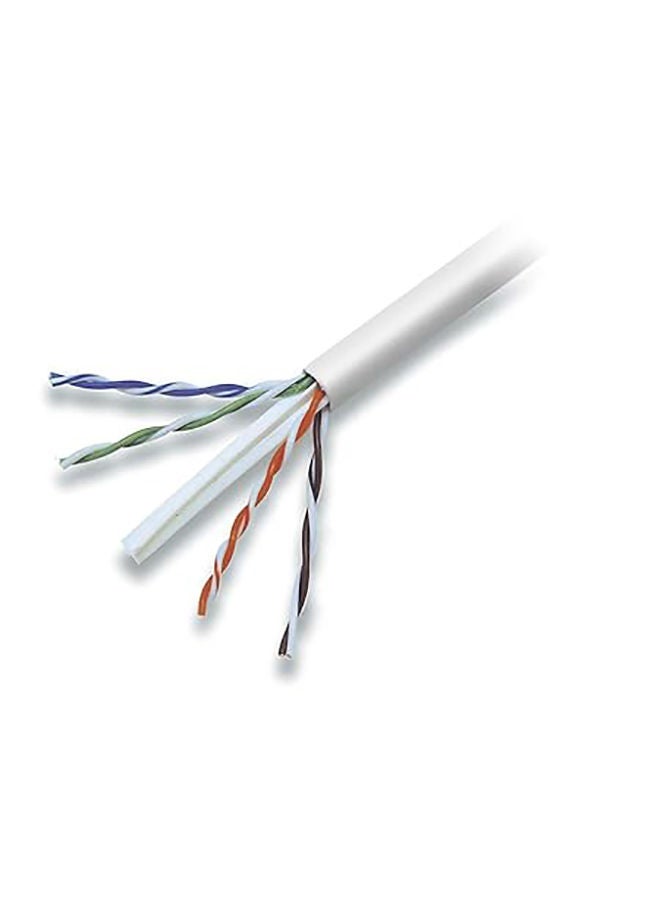 D-Link - RJ45 Cat6 Patch Cord Ethernet 1Mtr LAN Cable white - Image 1