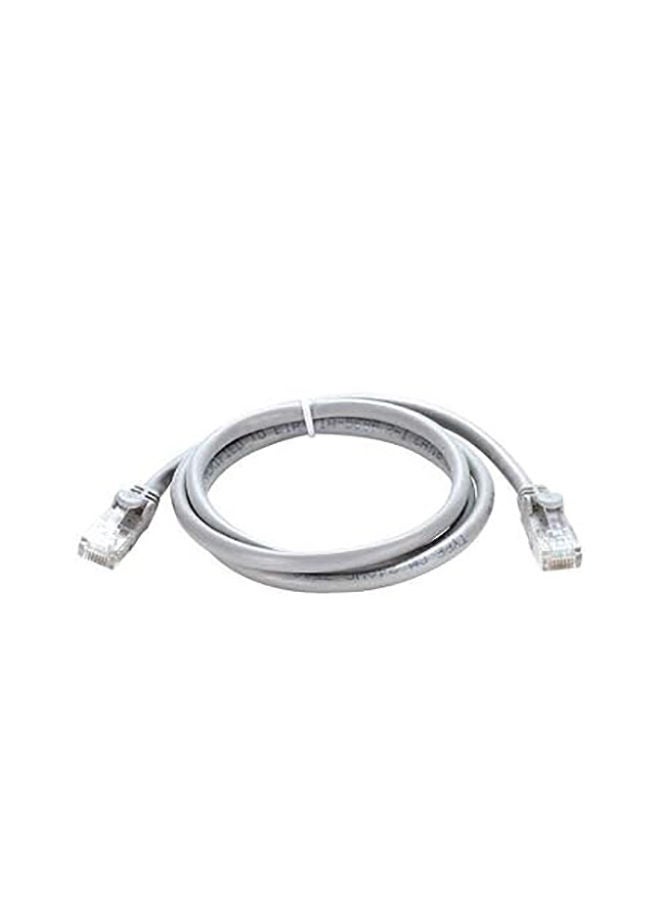 D-Link - RJ45 Cat6 Patch Cord Ethernet 1Mtr LAN Cable white - Image 1