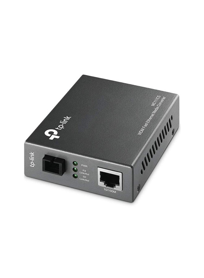 TP-LINK MC111CS Media Converter Grey  - Image 1