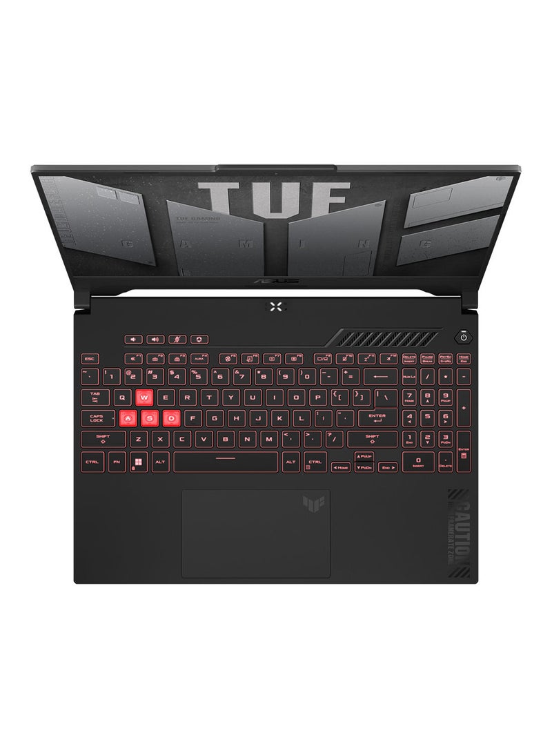 ASUS - TUF Gaming F15 (Upgraded Version) Laptop With 15.6-inch Full HD 144Hz Display, Core i7-12700H Processor/16GB RAM/512GB SSD/Windows 11 Home/8GB Nvidia Geforce RTX 4060 8GB Graphics Card/ English/Arabic Mecha Gray - Image 1