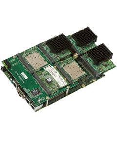 Mikrotik 800MHz CPU, 256MB RAM, 3x Gigabit Ethernet, 4x miniPCI, MiniPCI-express, Daughterboard Connector RouterOS L6 Green  - Image 3