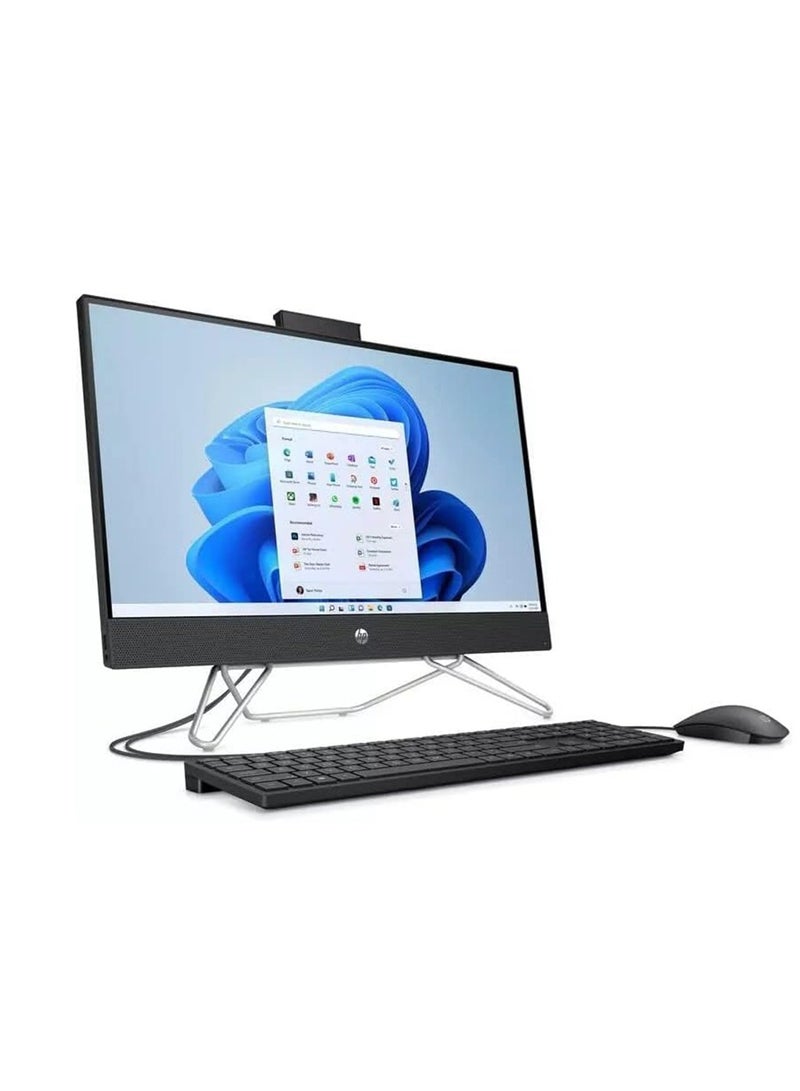 HP - 27-Cb1011nh All In One PC With 27 Inch FHD Display, 12Th Generation Intel Core i7-1255u,16GB DDR4, 1TB SSD, Windows 11 Professional Black - Image 1