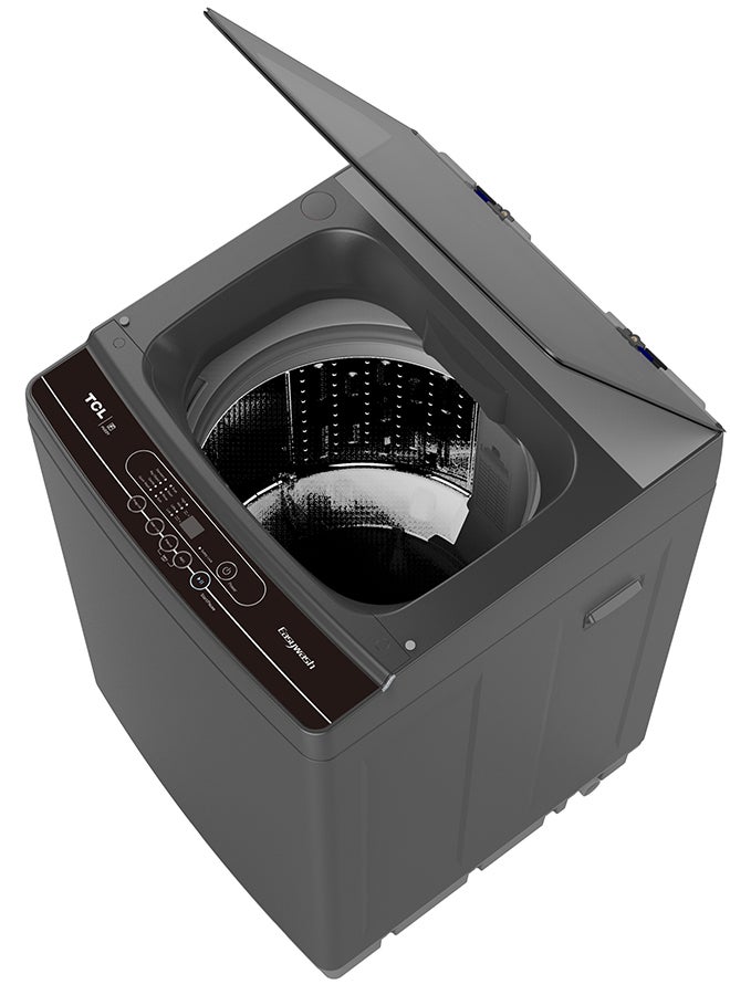 TCL Top Loading Washing Machine With Pump 13 kg F113TLS Silver - Image 4