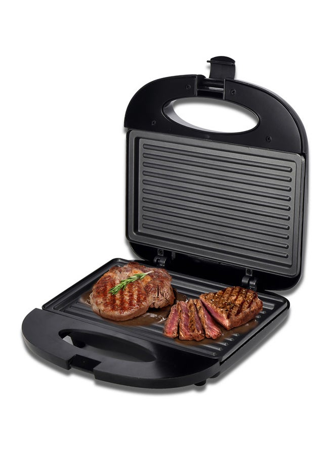 2 Slice Non-Stick Sandwich Grill And Sandwich Maker With Handle Locking System 750 W SGT-853 Black