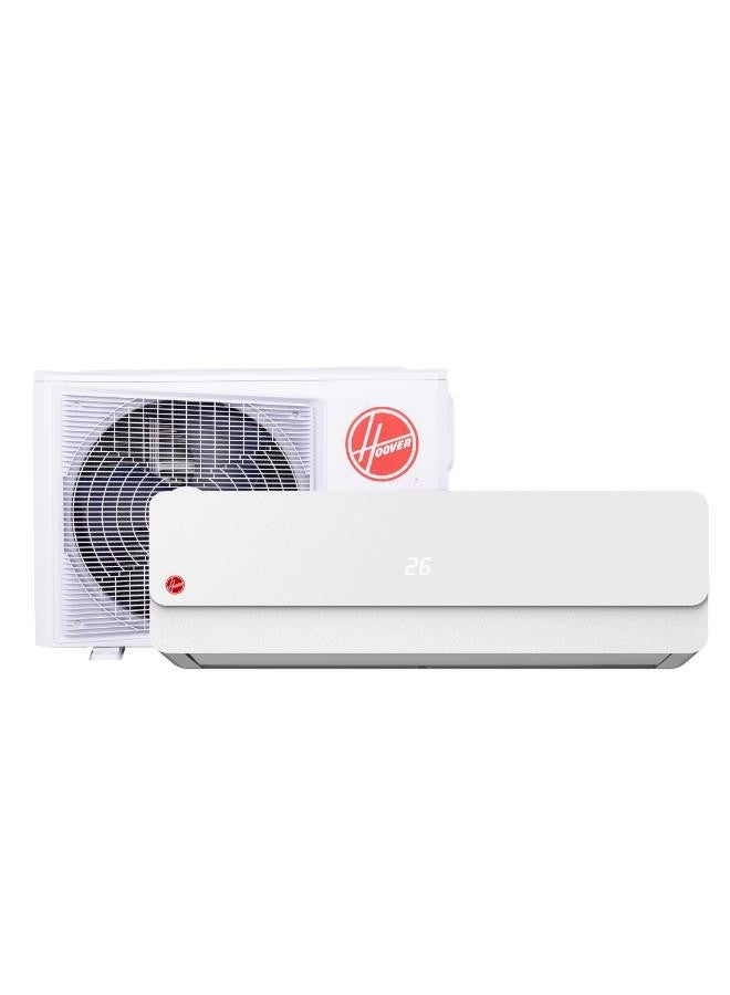 هوفر مكيف هواء سبليت | مع إعادة تشغيل تلقائية وتدفق هواء 4 اتجاهات | جهاز تحكم عن بعد مع شاشة كبيرة | ضاغط صامت عالي الأداء - Image 2