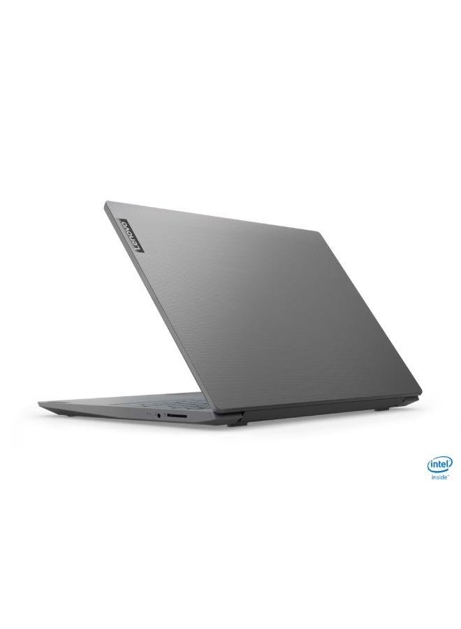Lenovo - V15 IIL 82C5A009IH Laptop With 15.6-Inch HD Display, Core i3-1005G1 Processor/12GB RAM DDR4/256GB SSD/Windows 10 Pro/Intel UHD Graphics English/Arabic Grey - Image 1