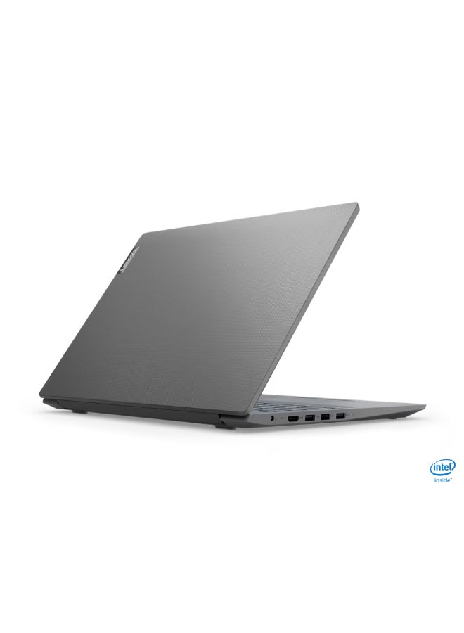 Lenovo - V15 IIL 82C5A009IH Laptop With 15.6-Inch HD Display, Core i3-1005G1 Processor/12GB RAM DDR4/256GB SSD/Windows 10 Pro/Intel UHD Graphics English/Arabic Grey - Image 1