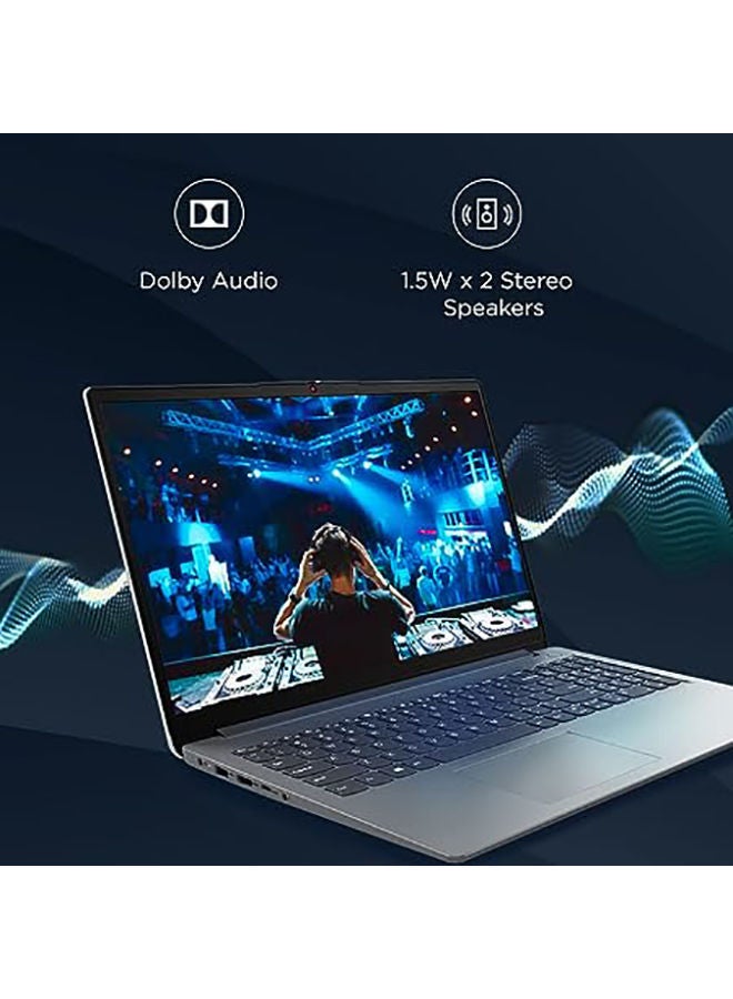 Lenovo - IdeaPad 1  Laptop With 15.6-Inch Display, AMD Ryzen 5-7520U Processor/8GB RAM/512GB SSD/Shared AMD Radeon Graphics/Windows 11 Home/ English/Arabic Cloud Grey - Image 1