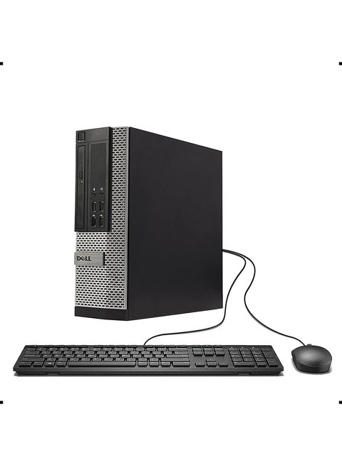 OptiPlex 9020  Business Desktop PC | intel Quad Core i7-4th Generation Processor | 16GB Ram | 480GB SSD | Wired Keyboard & Mouse | Small Form Factor | Windows 10 Pro Black