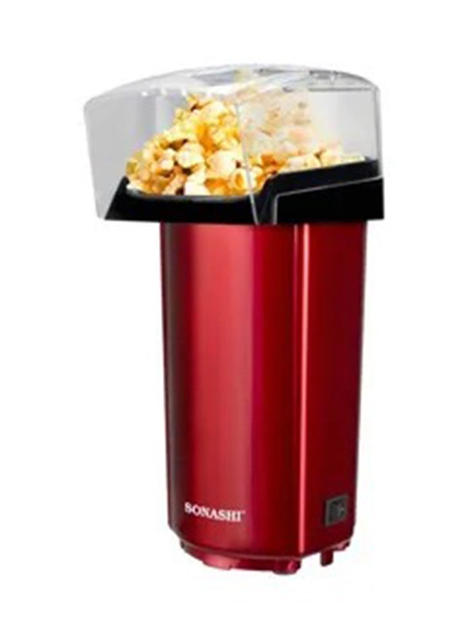 SONASHI Garment Steamer With Popcorn Maker Bundle 1.8 L 1800 W SGS-311 + SPCM-101 Red  - Image 5