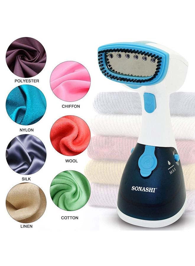 SONASHI - 2-In-1 Portable Handheld Upright Stick Vacuum Cleaner With Portable Handheld Garment Steamer Bundle 1100 W SGS-315 + SVC-9032 Blue - Image 1
