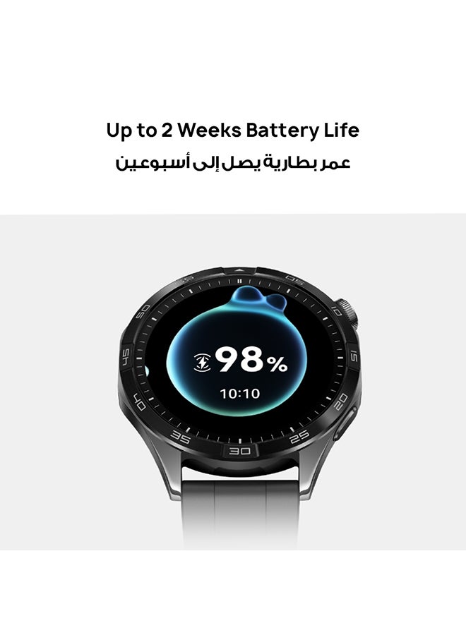 هواوي - ساعة ذكية WATCH GT 4 مقاس 41 مم، عمر بطارية 7 أيام، إدارة السعرات الحرارية القائمة على العلوم، تحليل عدم انتظام ضربات القلب الموجي النبضي، جهاز مراقبة معدل ضربات القلب TruSeen 5.5+، متوافق مع Android وiOS باللون الأبيض - Image 1