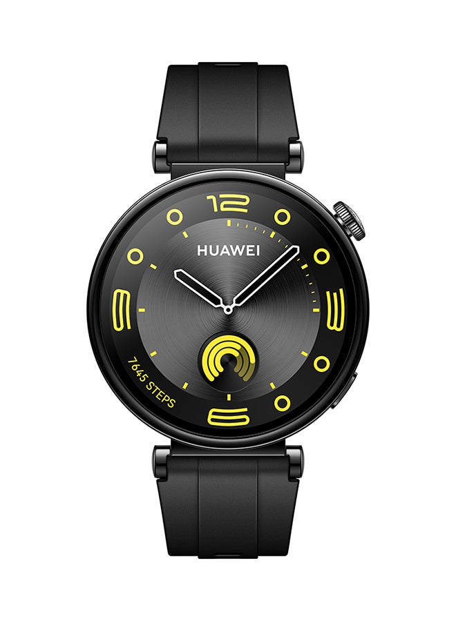 HUAWEI - WATCH GT 4 41mm Smart Watch, 7 Days Battery Life, Science-based Calorie Management, Pulse Wave Arrhythmia Analysis, Heart Rate Monitor, Android & iOS + White FreeBuds SE - Black - Image 1