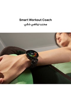 HUAWEI WATCH GT 4 41mm Smart Watch, 7 Days Battery Life, Science-based Calorie Management, Pulse Wave Arrhythmia Analysis, Heart Rate Monitor, Android & iOS + White FreeBuds SE - Black  - Image 4