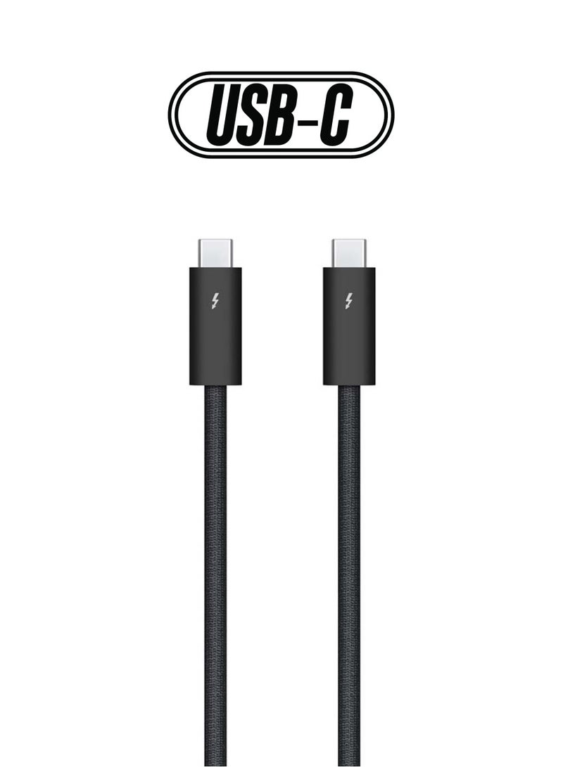 Apple - Thunderbolt 4 Pro Cable 3 M Black - Image 1