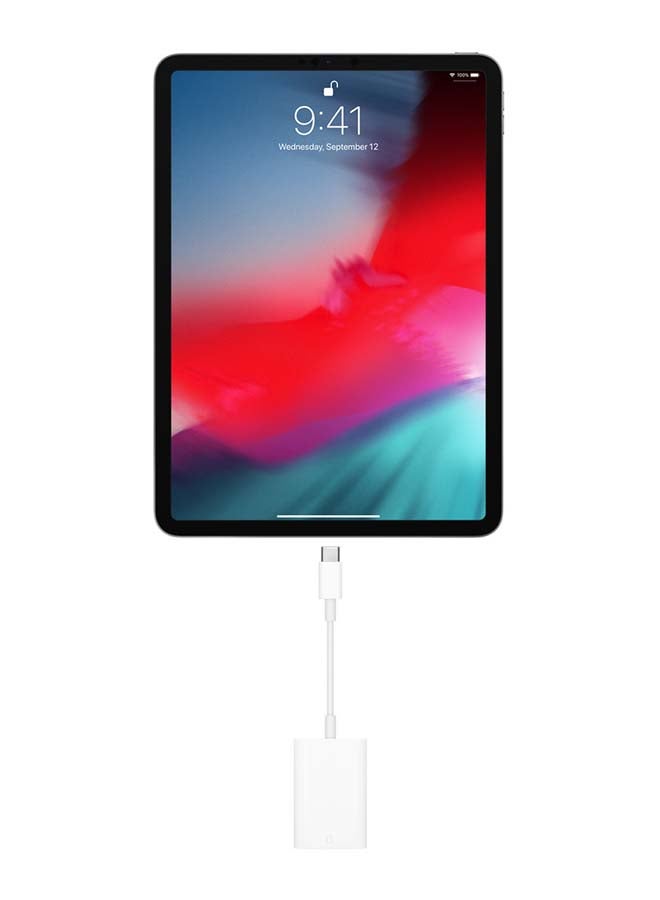 Apple USB-C To SD Card Reader White  - Image 2