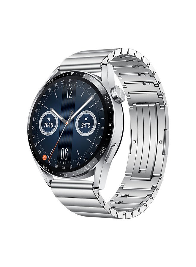 HUAWEI 524.0 mAh Watch GT 4 46mm Smart Watch 14 Days Battery Life Science based Calorie Management Dual Band Five System GNSS Position Pulse Wave Arrhythmia Analysis Heart Rate Monitor Andriod And iOS Grey