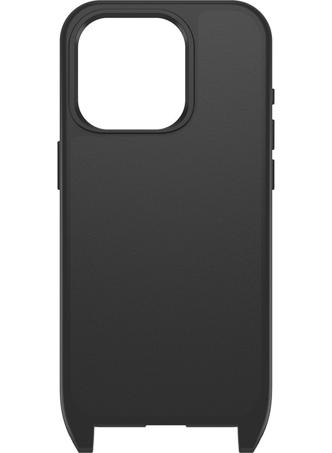 Otterbox Iphone 15 Pro React Necklace MagSafe Airheads Case Black - Image 1