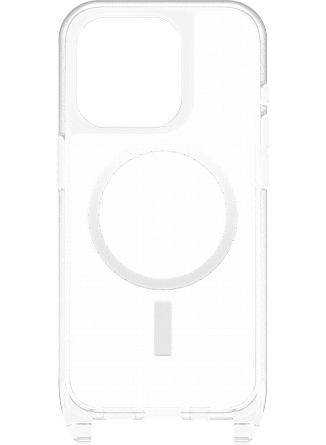 Otterbox Iphone 15 Pro React Necklace MagSafe Airheads Case Clear - Image 1