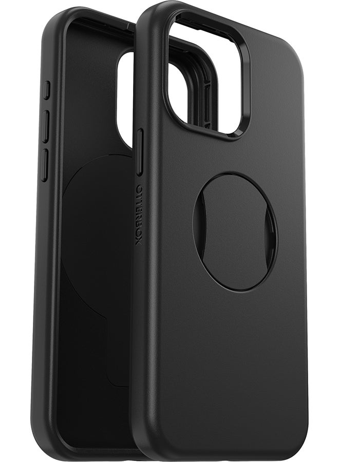 Otterbox iPhone 15 Pro 6.7" (Max) OtterGrip Symmetry Pixystix Case Black - Image 5