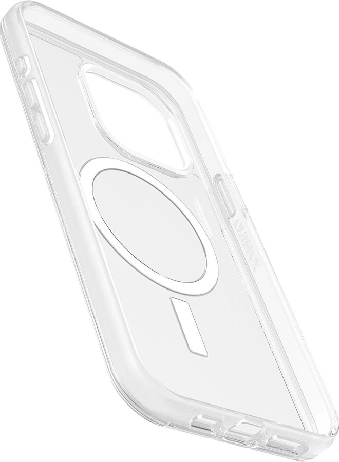 Otterbox - iPhone 2023 pro 6.7" (15 Pro Max) Symmetry Clear MagSafe Pixystix Case Clear - Image 1
