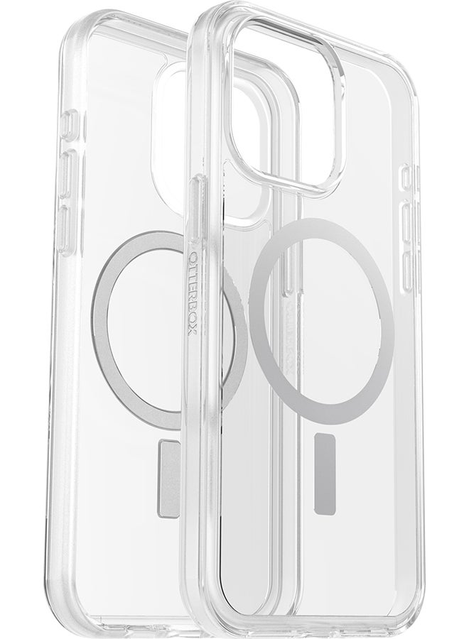 Otterbox - iPhone 2023 pro 6.7" (15 Pro Max) Symmetry Clear MagSafe Pixystix Case Clear - Image 1