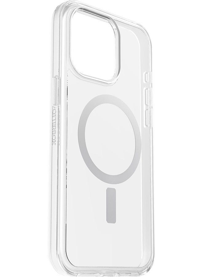 Otterbox - iPhone 2023 pro 6.7" (15 Pro Max) Symmetry Clear MagSafe Pixystix Case Clear - Image 1