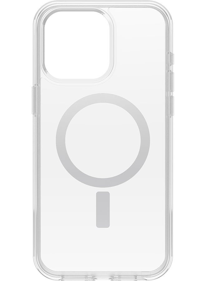 Otterbox - iPhone 2023 pro 6.7" (15 Pro Max) Symmetry Clear MagSafe Pixystix Case Clear - Image 1
