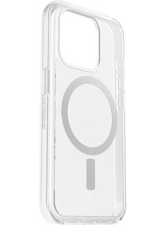 أوتربوكس جراب شفاف من Symmetry Clear MagSafe Airheads لهاتف iPhone 15 Pro  - Image 2
