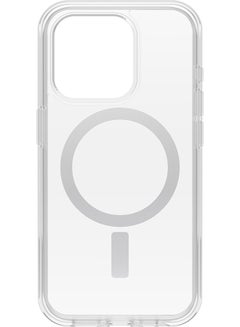 أوتربوكس جراب شفاف من Symmetry Clear MagSafe Airheads لهاتف iPhone 15 Pro  - Image 1