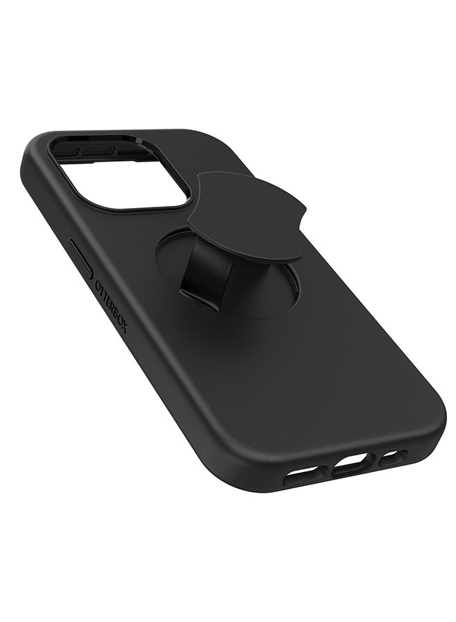 Otterbox iPhone 15 Pro OtterGrip Symmetry Airheads Case Black - Image 4