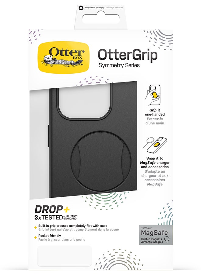 Otterbox iPhone 15 Pro OtterGrip Symmetry Airheads Case Black - Image 5