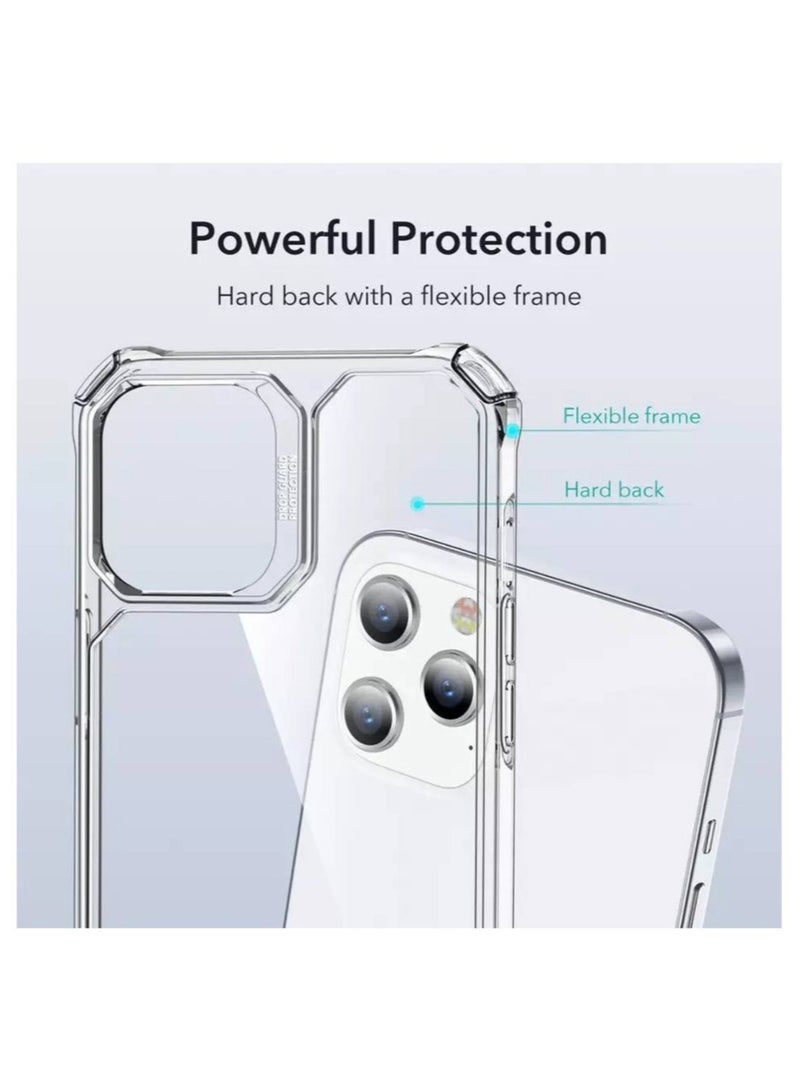آرمور - Professional Enhanced Protection Iphone 14 Max Shockproof Case With Magsafe Charger - Clear - Image 1