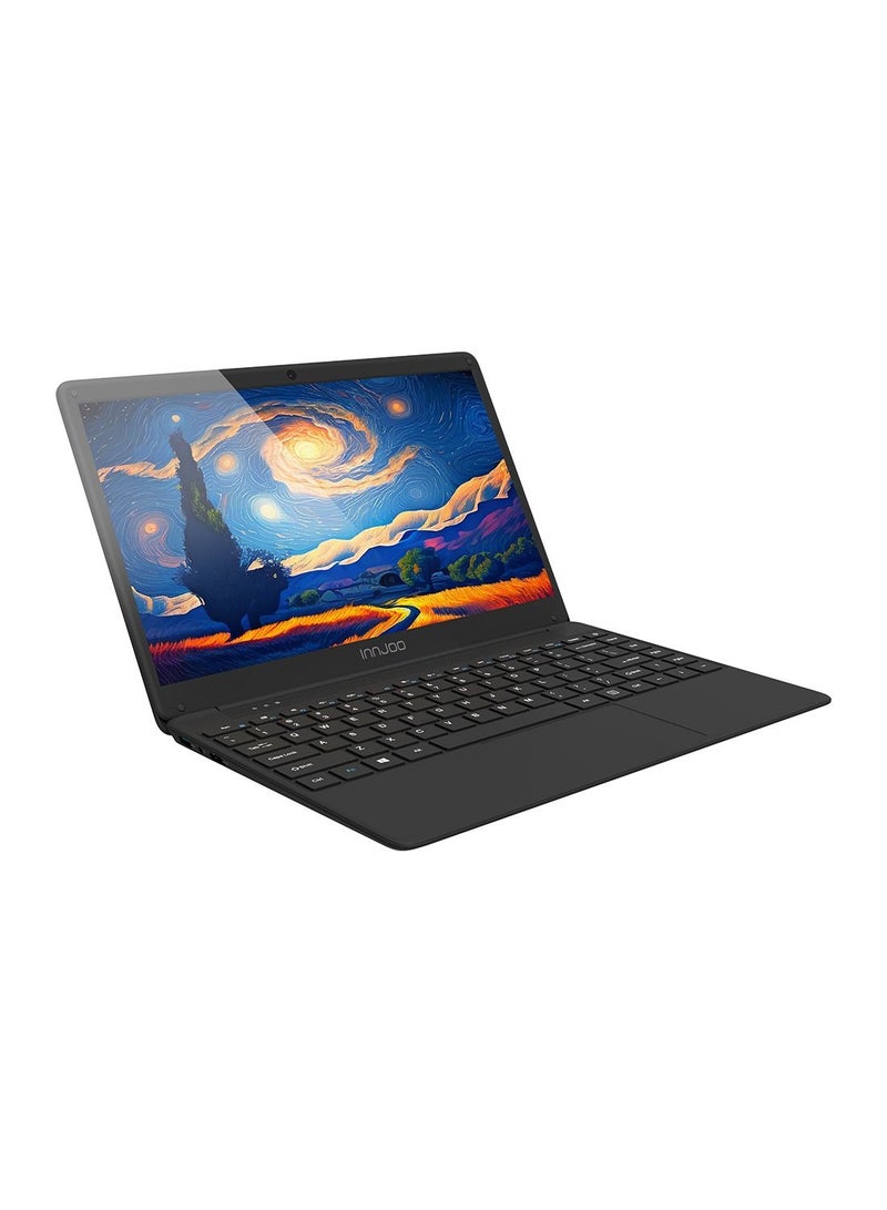InnJoo - G1 laptop with 14.1-inch display,core i3 processor/8GB RAM/256GB SSD/39.9wh battery/win11 system English/Arabic Black - Image 1