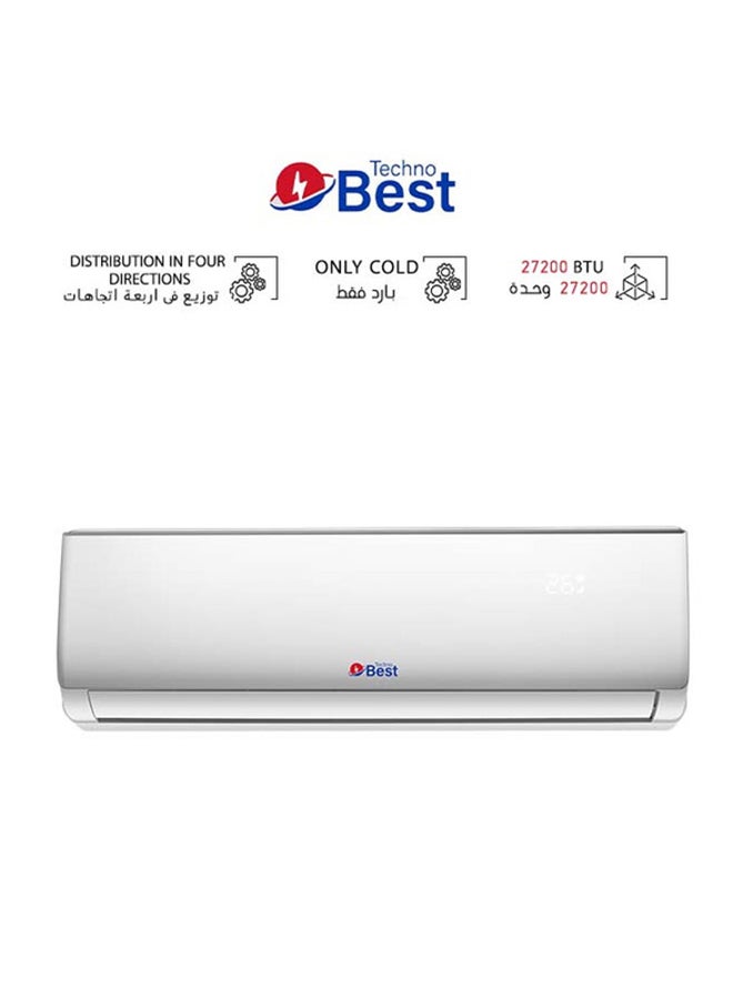 Wall Split Air Conditioner Cooling Only  27200 BTU BSAC-030C White - pnsku/N53436529A/45/_/1717336684/47a698d9-5601-41ad-9191-257265d7a819