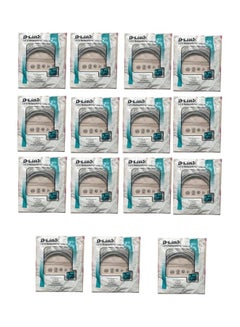 D-Link 3 meter Cat6 UTP Patch Cord Ethernet Cables (RJ45), Pack of 15 Pieces Grey  - Image 2