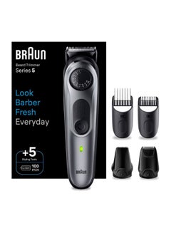 BRAUN Beard Trimmer 5 BT5440 International Version Black  - Image 2